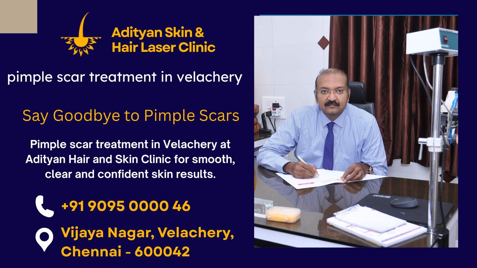 pimple scar treatment in velachery